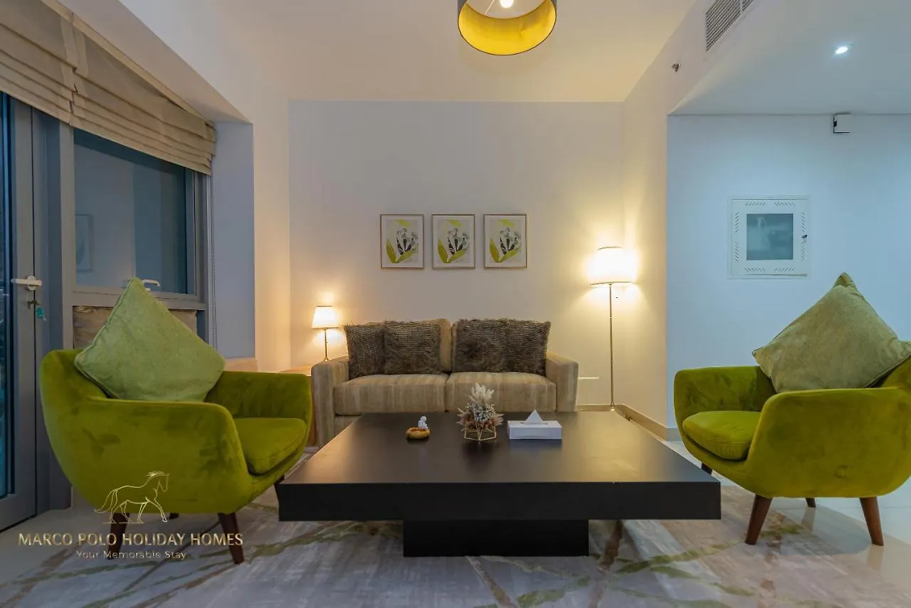 Marco Polo - 2 Bedroom With Burj Khalifa View - 5 Min To Dubai Mall 0*,